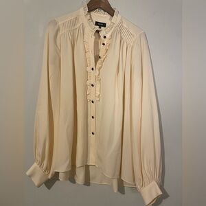 ME + EM Silk Blouse size 10